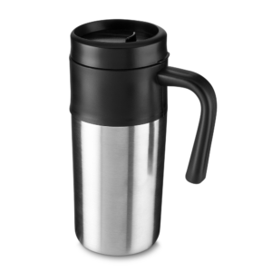 Caneca térmica em aço inox de 350ml