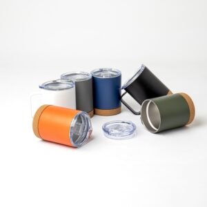 Caneca Térmica com cortiça